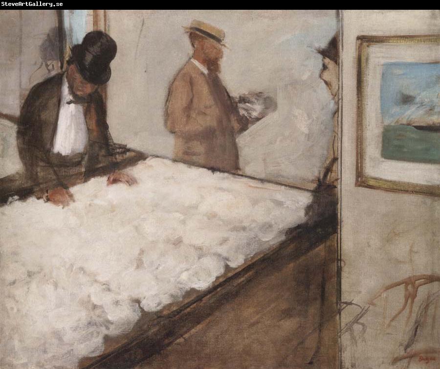 Edgar Degas Cotton Merchants in New Orleans